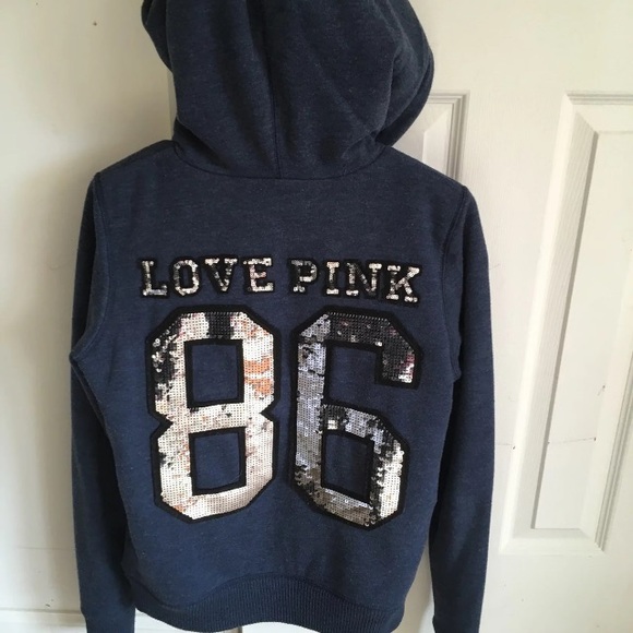 HTF Vs Pink Fur Zip Up - Picture 2 of 4